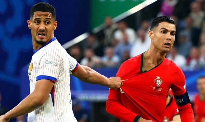 Saliba chói sáng, 'bỏ túi' Ronaldo và những chân sút hàng đầu tại Euro 2024