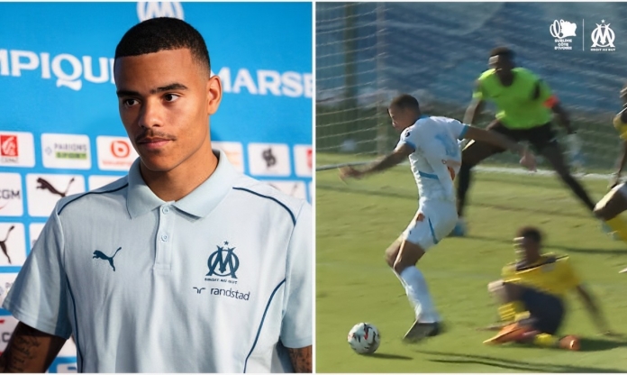 Greenwood có bàn thắng đầu tiên cho Marseille sau khi rời MU