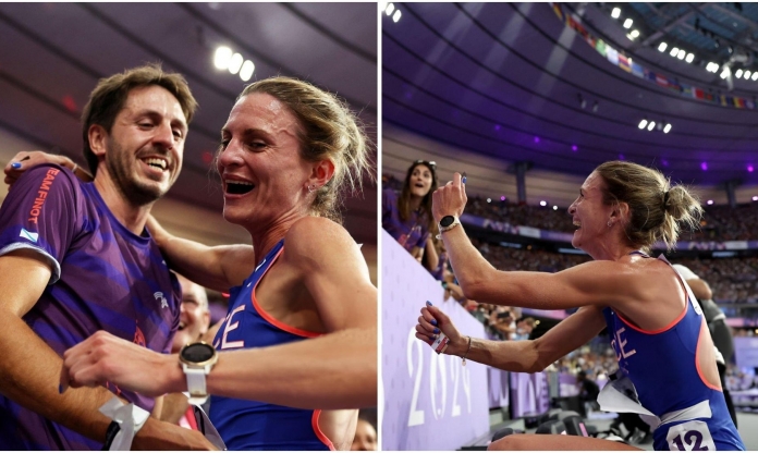 Vừa lập kỷ lục, nữ VĐV Olympic cầu hôn bạn trai