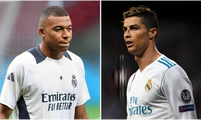 NHM Real phát hiện chi tiết trùng hợp giữa Mbappe và Ronaldo