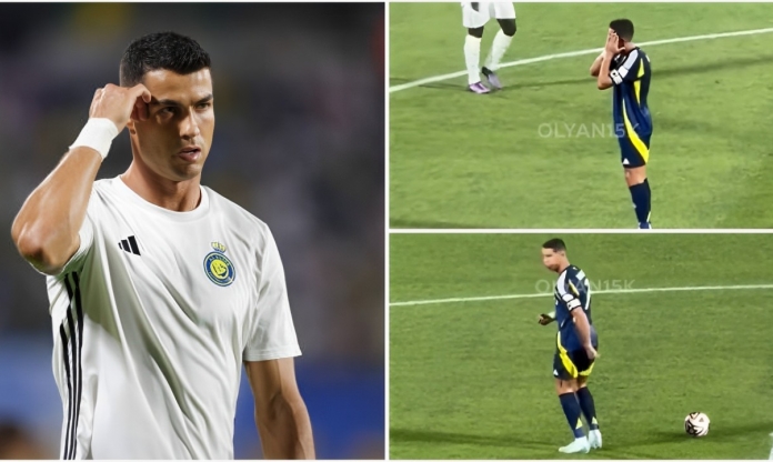 Al Nassr thủng lưới, Ronaldo tạo '50 sắc thái' khó hiểu nhắm tới đồng đội