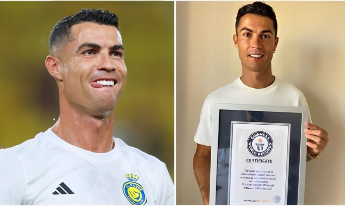 Ronaldo lập kỷ lục Guinness, tiến sát cột mốc không tưởng