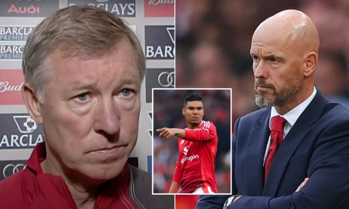 Sir Alex Ferguson từng gợi ý, Ten Hag cần hành động ngay với Casemiro