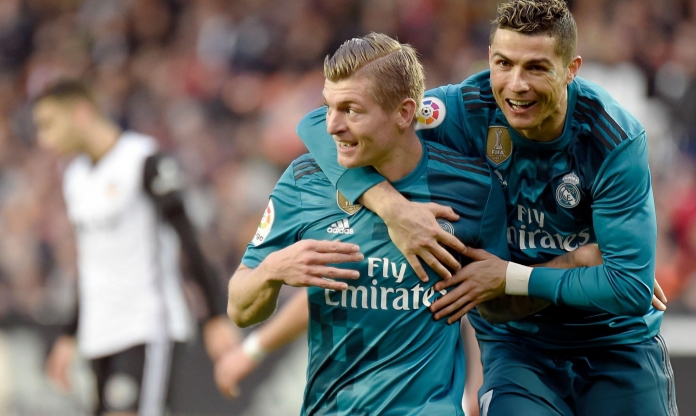 Toni Kroos nói thẳng: 'Ghi bàn là một cơn nghiện với Ronaldo'