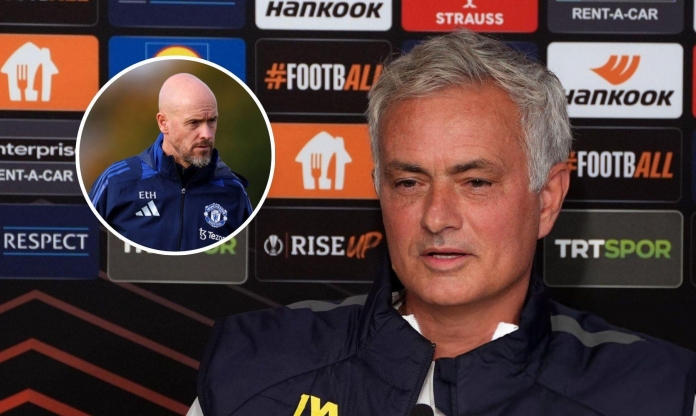 Mourinho 'ghen tị' Ten Hag, nói lời chân thành với MU