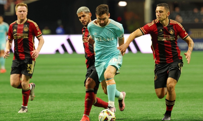 Messi vô duyên, Inter Miami thất bại phút cuối trước Atlanta