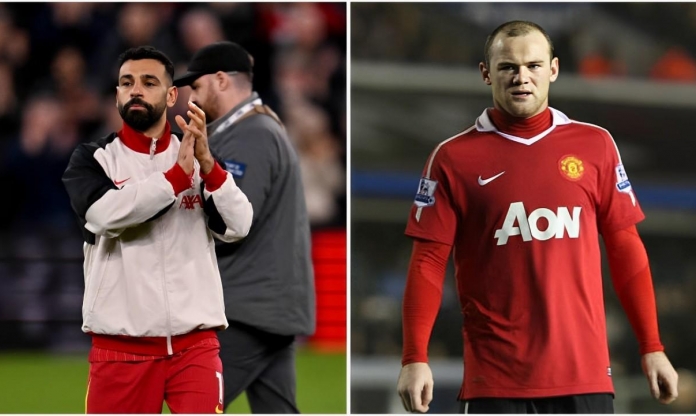 Salah xếp ngang hàng Rooney, đi vào lịch sử Premier League