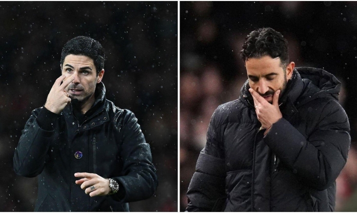 Mikel Arteta cắt đứt chuỗi trận ấn tượng của Ruben Amorim