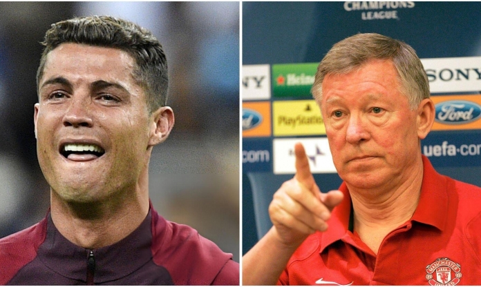 Sir Alex 'sấy' Ronaldo đến nỗi bật khóc