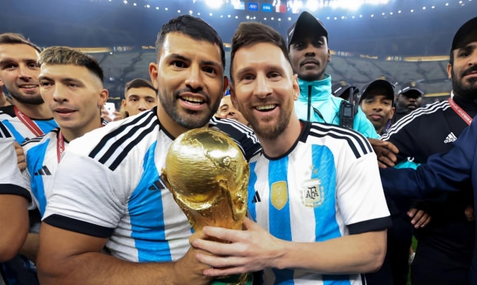 Aguero: 'Messi muốn tham dự World Cup 2026'