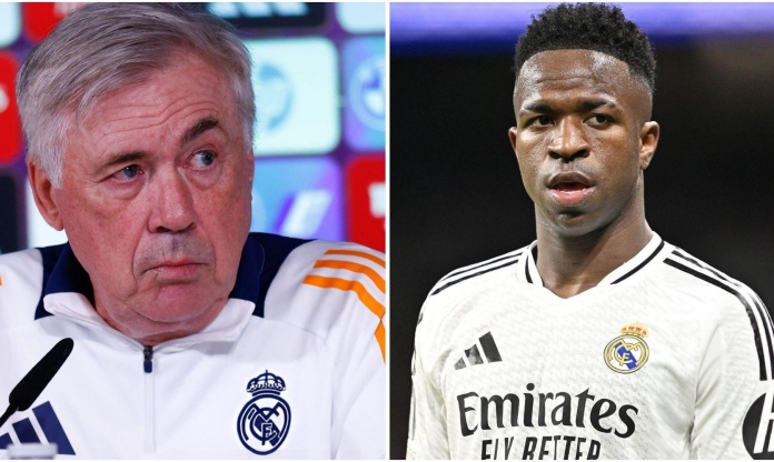 Ancelotti lên tiếng về tương lai của Vinicius tại Real