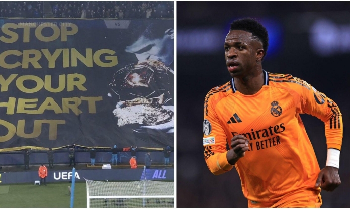 CĐV Man City châm biếm cay đắng tới Vinicius