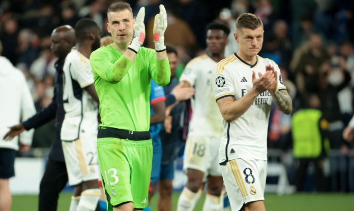 Real ngó lơ 'Toni Kroos 2.0', Andriy Lunin được theo dõi