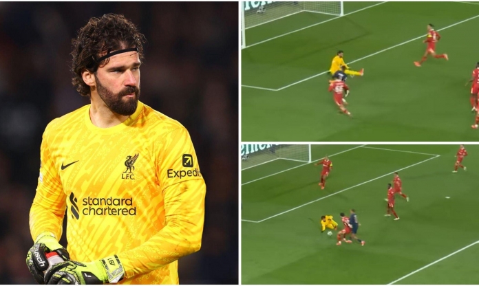 Alisson 'quay chong chóng' cứu thua cho Liverpool trước PSG