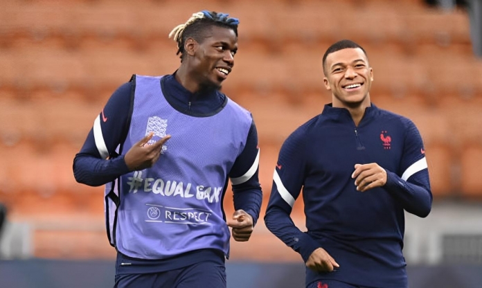 Deschamps xác nhận tương lai Mbappe, Pogba tại ĐT Pháp