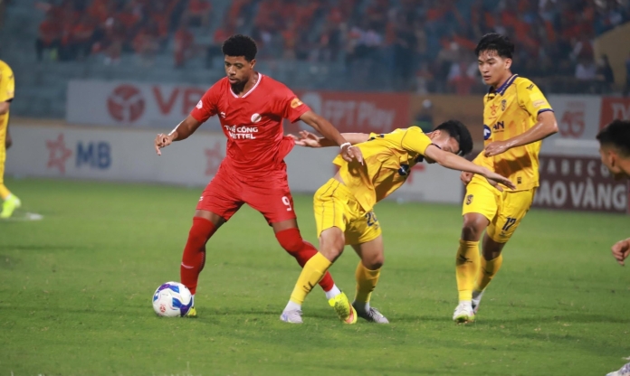 Trực tiếp Viettel 0-0 SLNA: Đôi công hấp dẫn