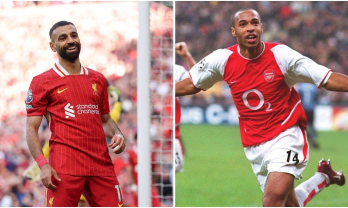 Sánh ngang Thierry Henry, Salah giành giải thưởng danh giá
