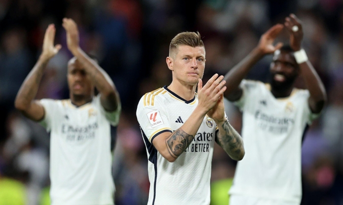 Toni Kroos tái xuất Real Madrid tại Bernabeu
