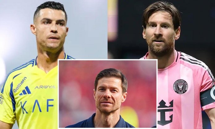 Messi hay Ronaldo? HLV Alonso chỉ thẳng người hỏi hơn