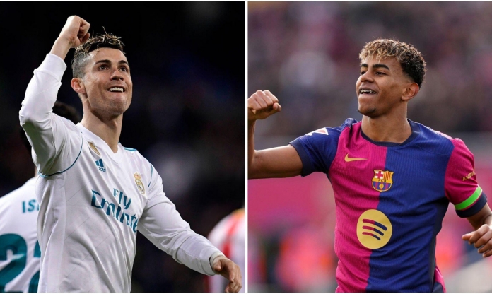 Yamal cân bằng thành tích của Ronaldo trong 9 năm tại Real