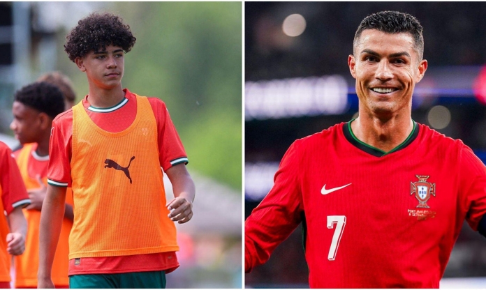 Con trai Ronaldo vào chung kết cùng U15 Bồ Đào Nha