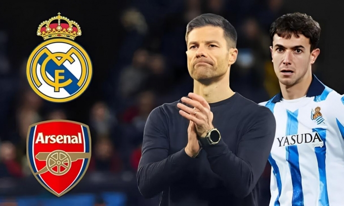Alonso thúc giục Real 'cướp' siêu tiền vệ từ tay Arsenal
