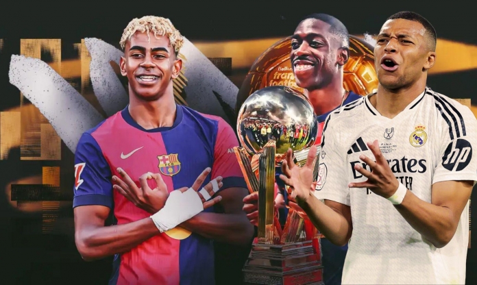 5 ứng viên Quả bóng Vàng 2025: Không có Mbappe, Yamal chỉ xếp thứ 2