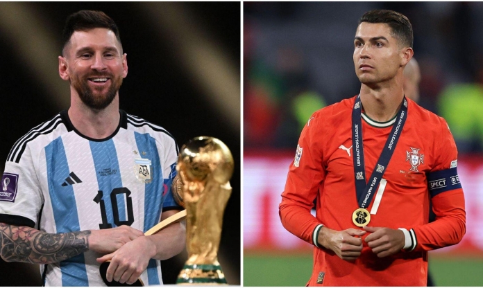 Vô địch Nations League, Ronaldo vẫn 'hít khói' Messi