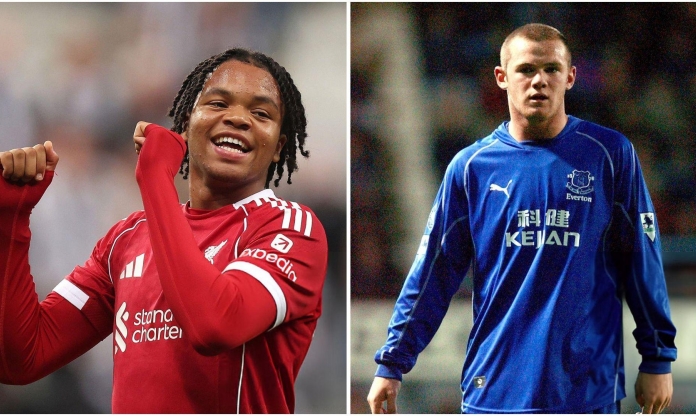 Thần đồng 2k8 của Liverpool đạt cột mốc ngang ngửa Wayne Rooney