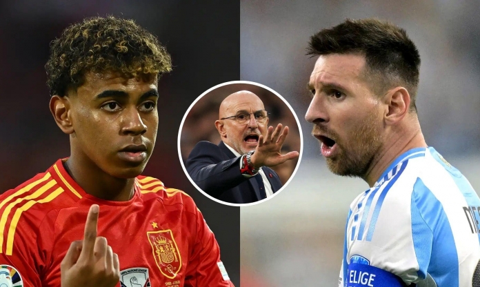 HLV Fuente: 'Hãy tận hưởng Yamal chơi bóng như Messi'