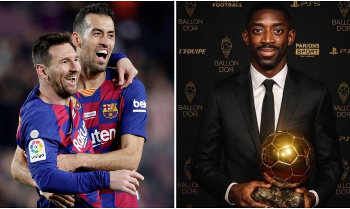 Đồng đội Messi bầu cho Dembele giành Quả bóng Vàng