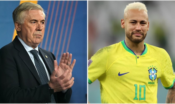 HLV Ancelotti có động thái 'cạch mặt' Neymar