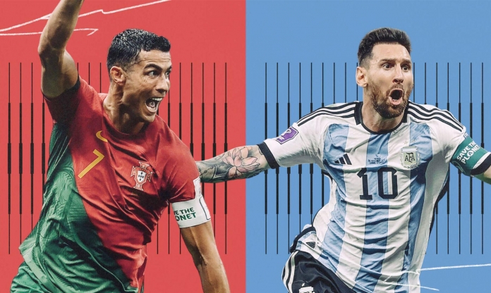 Kỷ lục gia World Cup vinh danh Messi và Ronaldo