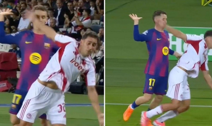 Tranh cãi nảy lửa pha 'chạm tay vào má' trận thắng của Barca