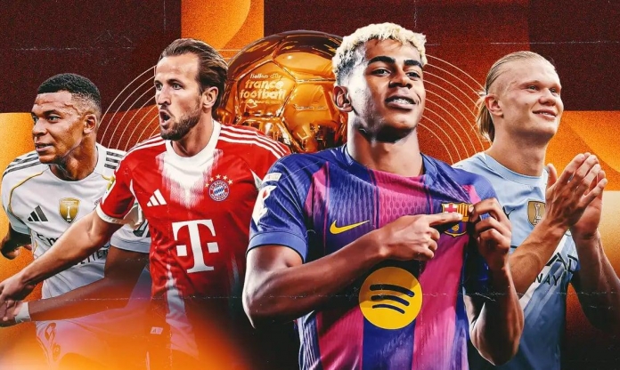 Cuộc đua Quả bóng Vàng 2026: Top 1 không phải Yamal hay Mbappe
