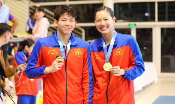 Ánh Viên góp công lớn giúp em trai giành HCV SEA Games