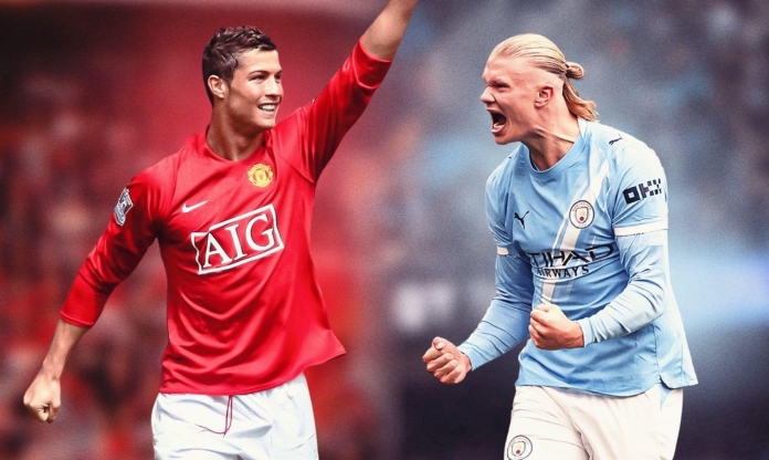CHÍNH THỨC: Haaland vượt qua Ronaldo tại Ngoại hạng Anh