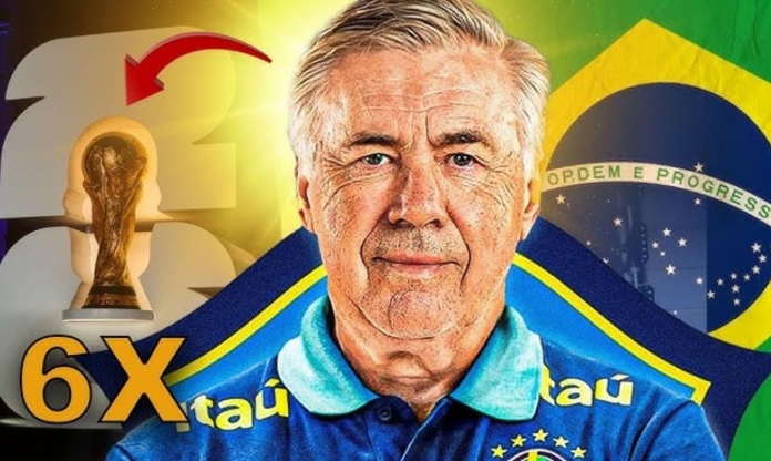 Carlo Ancelotti chốt 'nửa già' đội hình tuyển Brazil dự World Cup