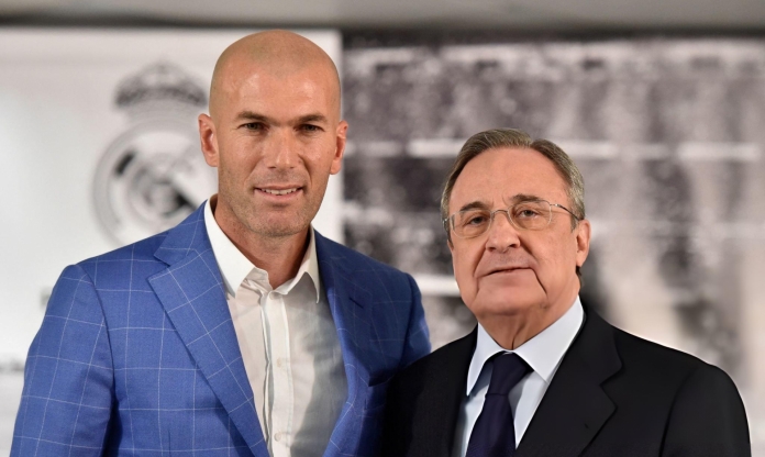 Zinedine Zidane tái xuất Bernabeu