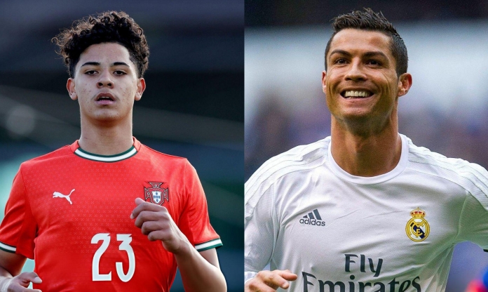 Nối gót cha, con trai Ronaldo cập bến Real Madrid