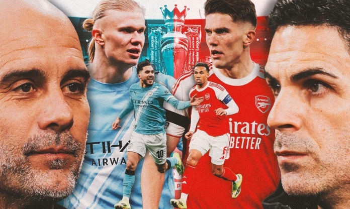 Arsenal hay Man City? Siêu máy tính lựa chọn bất ngờ đội vô địch Ngoại hạng Anh