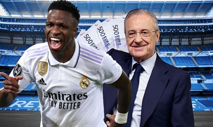 Vinicius thái độ 'lồi lõm' với chủ tịch Real