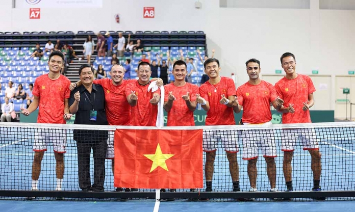 Việt Nam đăng cai Davis Cup khu vực Châu Á - Thái Bình Dương
