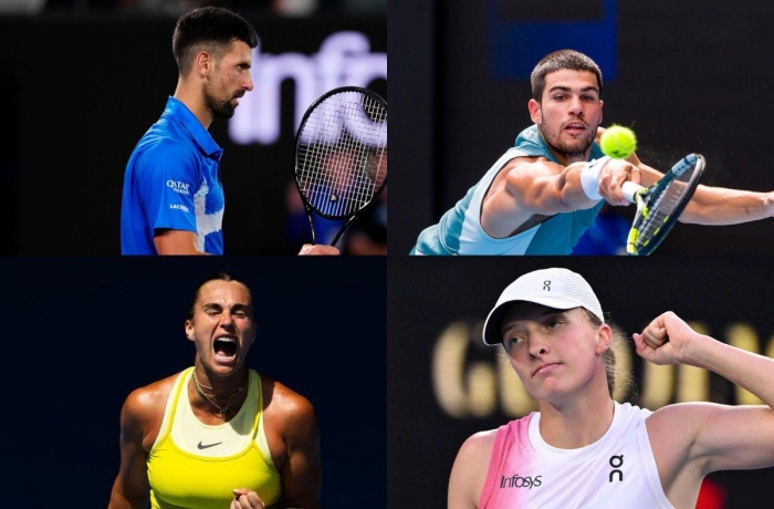 Xác định các tay vợt lọt tứ kết Australian Open 2025