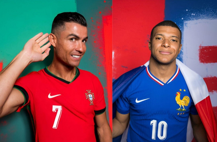 Trực tiếp Bồ Đào Nha vs Pháp: Ronaldo đấu Mbappe