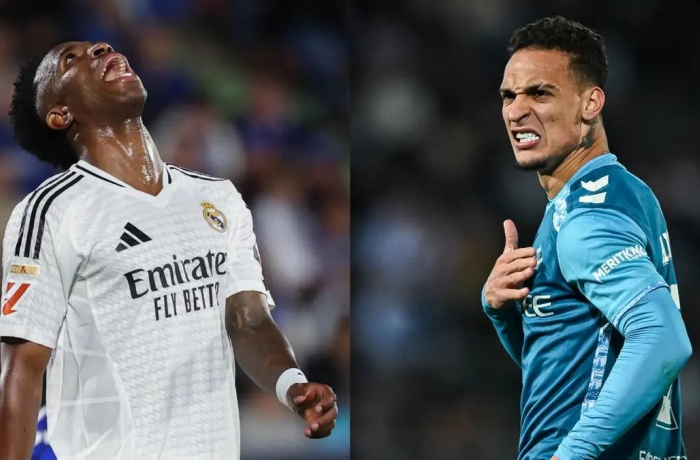 Antony được phong là GOAT, thành tích ăn đứt so với Vinicius Jr