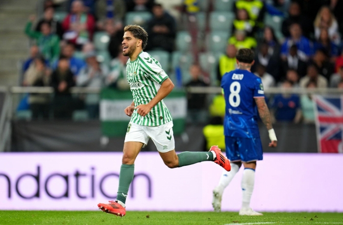 Trực tiếp Chelsea 1-1 Real Betis: Đôi công hấp dẫn