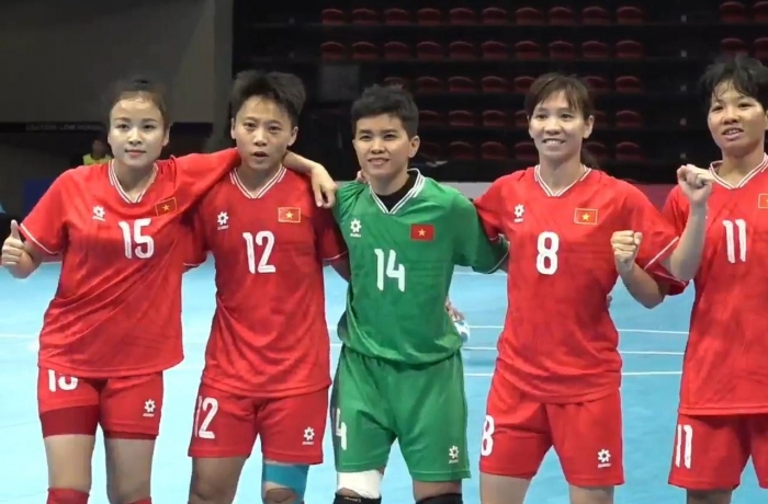 Trực tiếp futsal nữ Việt Nam 1-0 Philippines: Dồn ép đối thủ