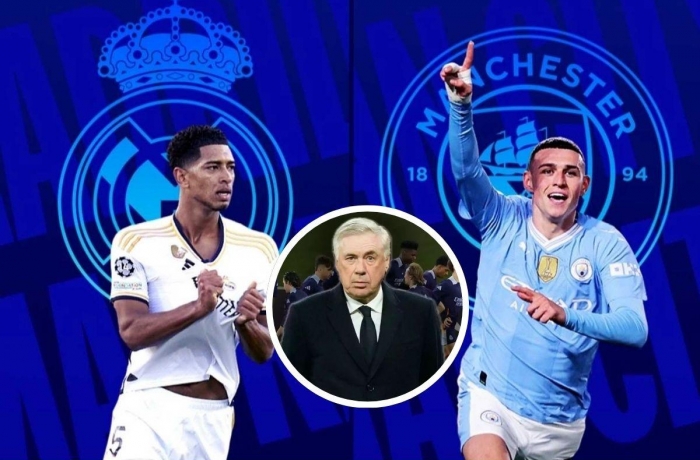 Ancelotti: 'Trong thế giới hoàn hảo, Real Madrid sẽ không gặp Man City'