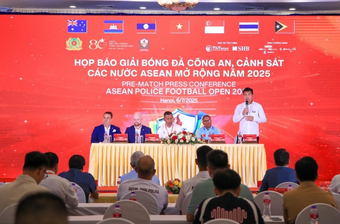 30.000 USD cho đội vô địch Giải bóng đá Công an, Cảnh sát các nước ASEAN mở rộng năm 2025